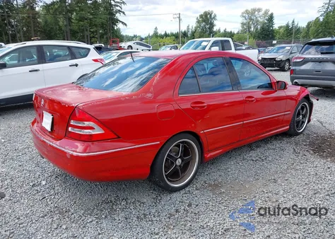 2006 Mercedes-Benz C 230 Sport from USA, damaged, VIN WDBRF52H36F730754